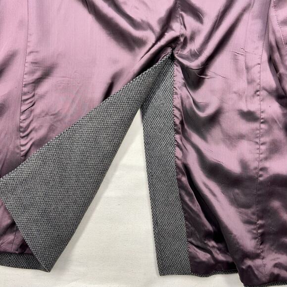 Gianfranco Ruffini Italian Cashmere Overcoat 42R | Gray 90s Quiet Luxury Vintage - Picture 11 of 16